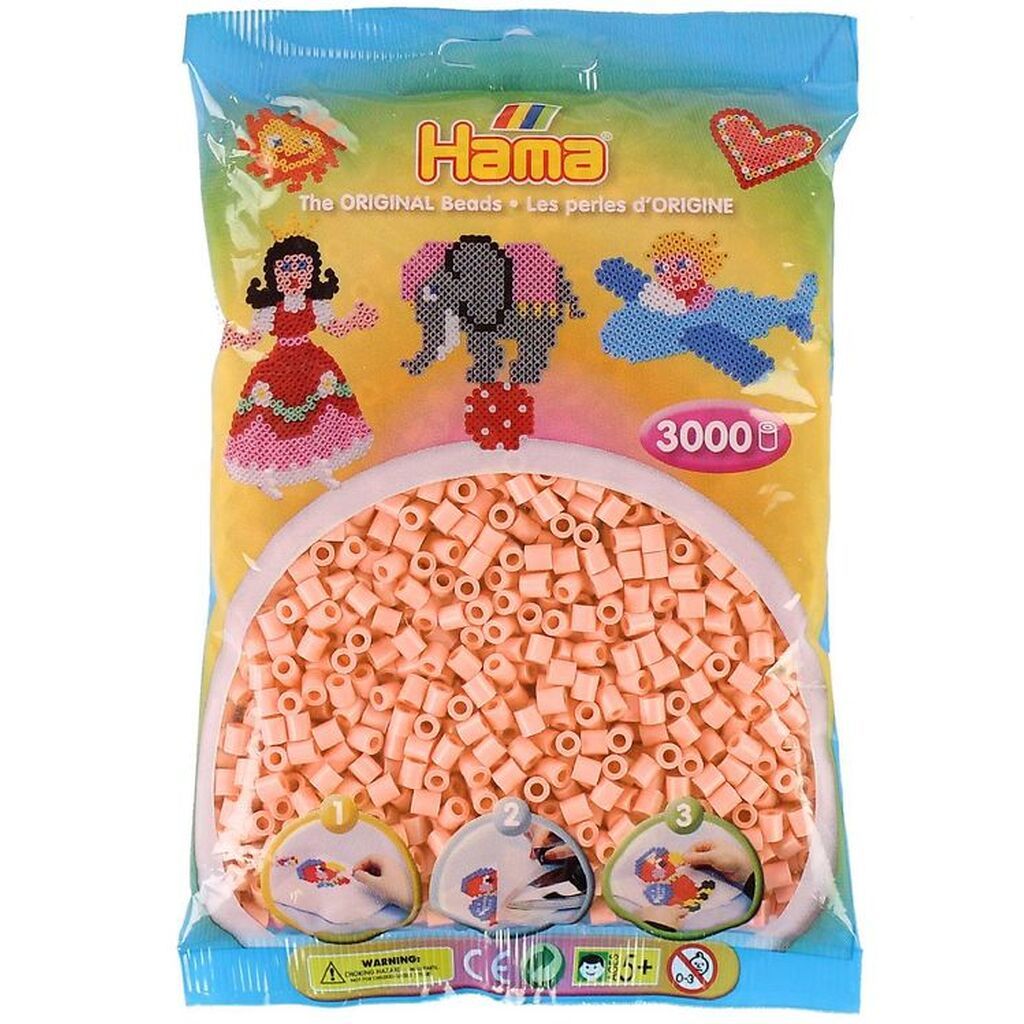 Hama Midi Perler - 3000 stk. - 78 Mat Rosa
