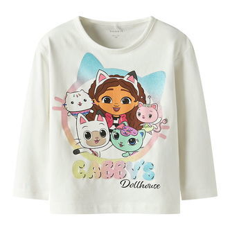 Name It Bluse - NmfNulla Gabby - Cloud Dancer