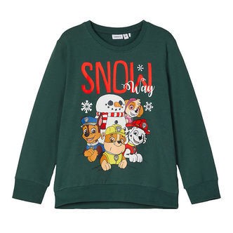 Name It Sweatshirt - NmmElijah PawPatrol - Sea Moss m. Print
