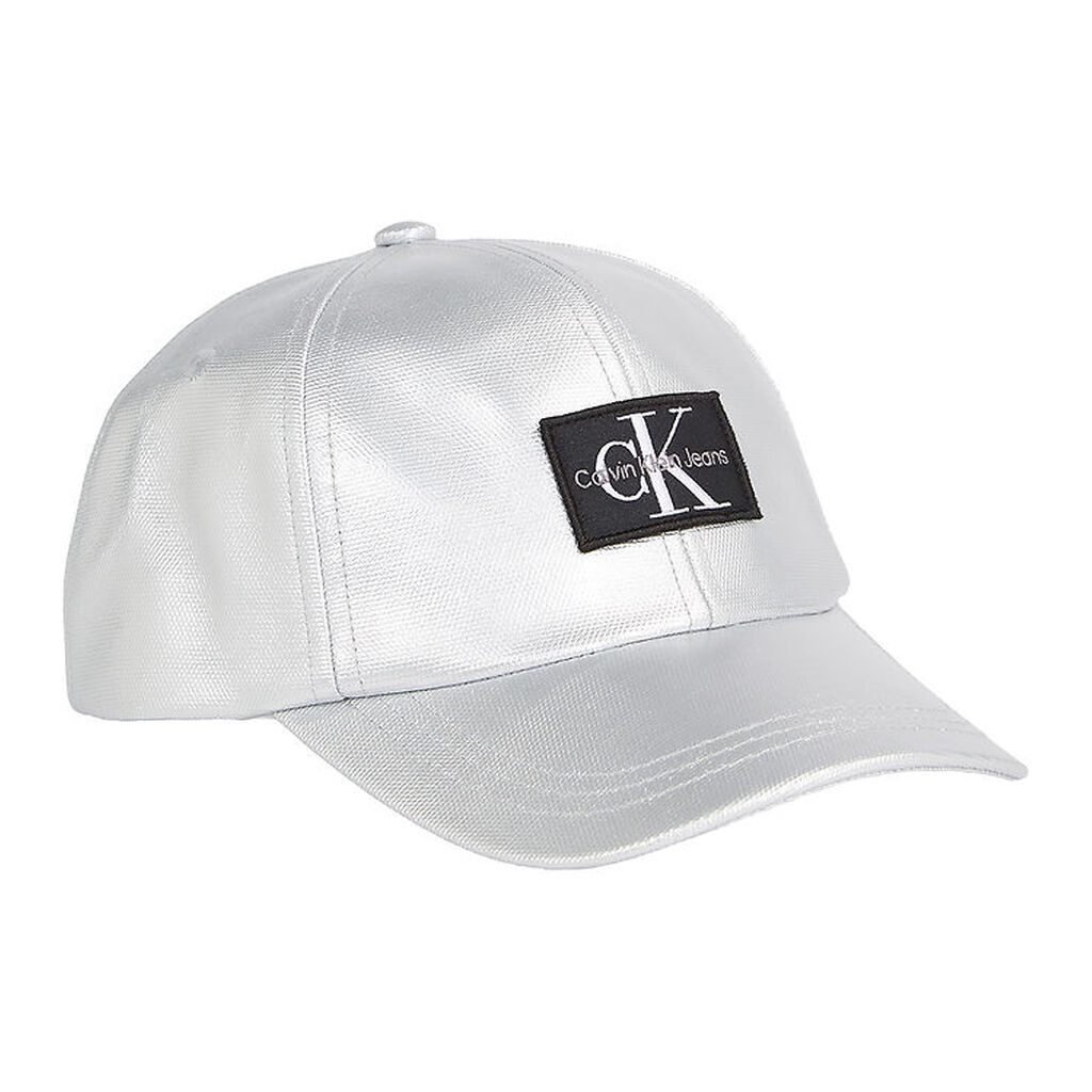 Calvin Klein Kasket - Sølv m. Logo