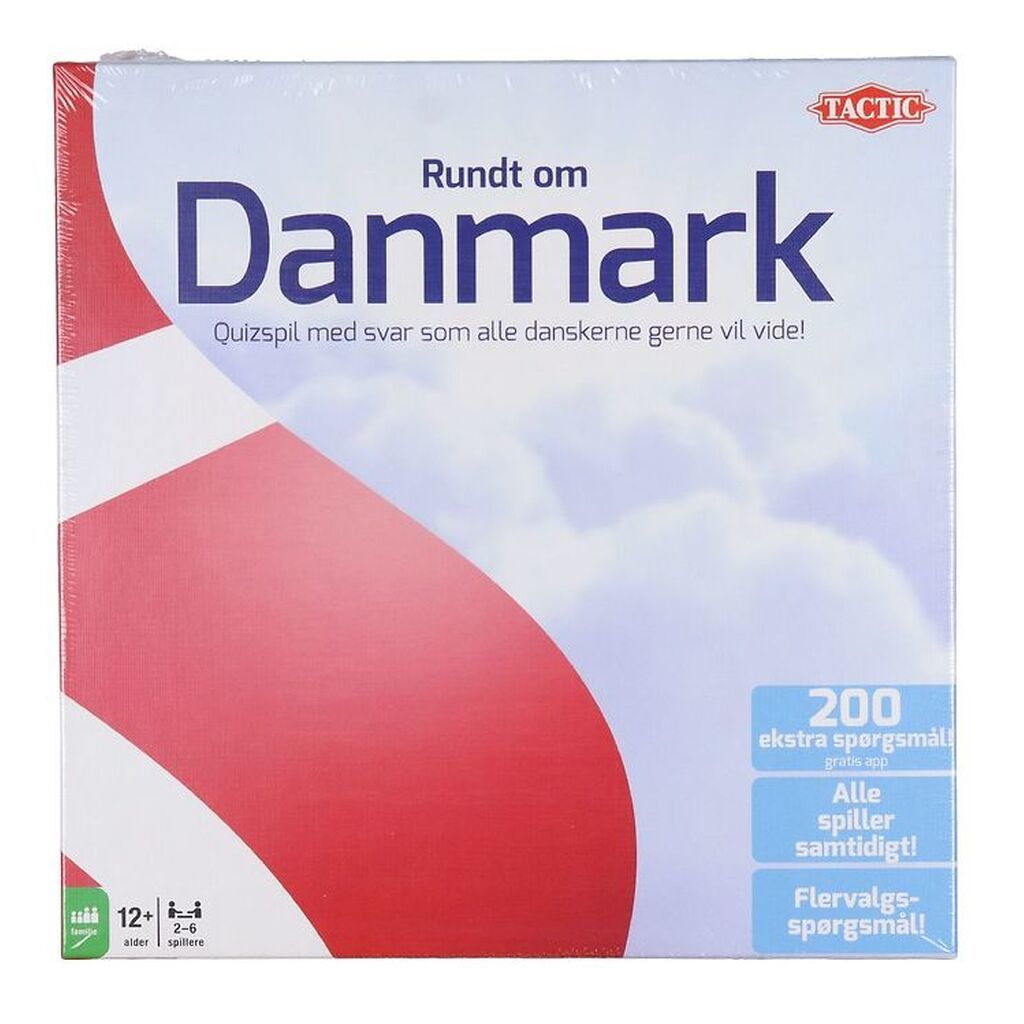 TACTIC Brætspil - Rundt Om Danmark