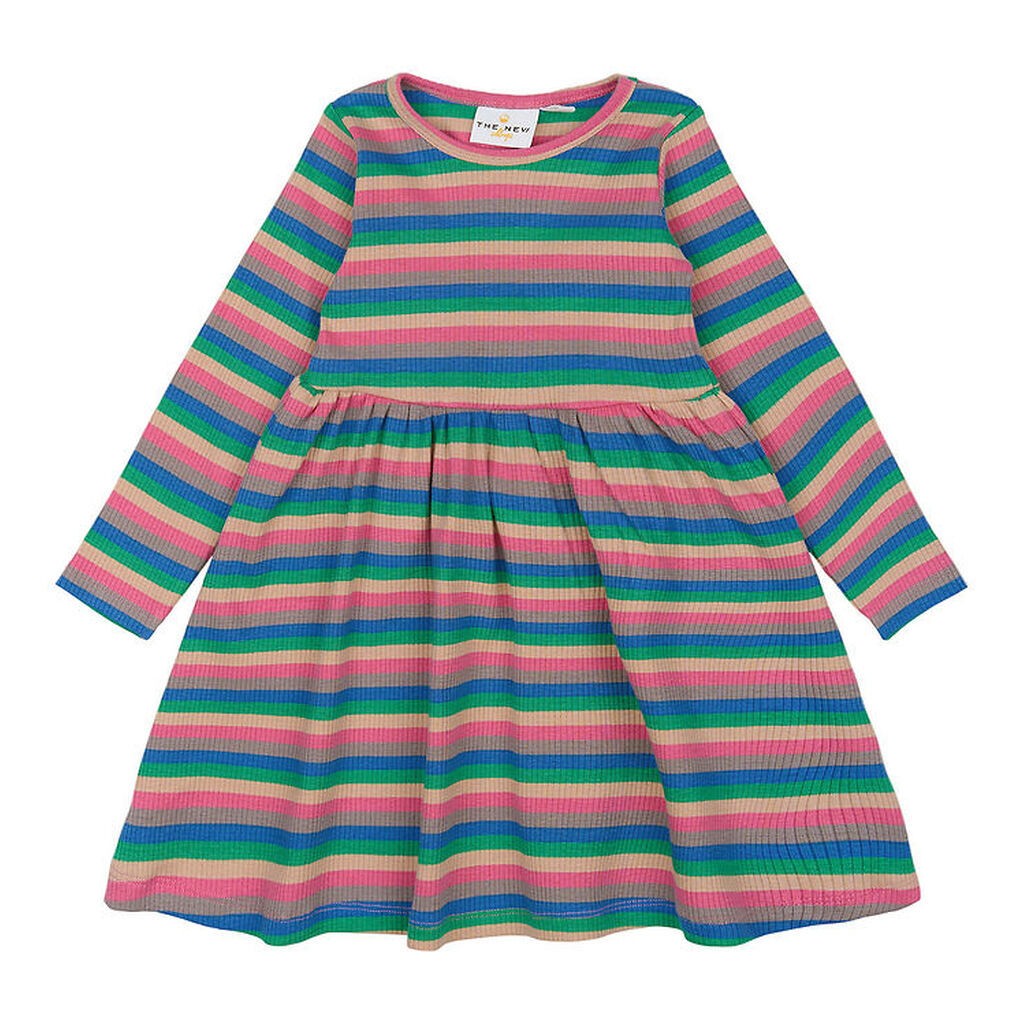 The New Siblings Kjole - Rib - TnstPolly - Multi Striped