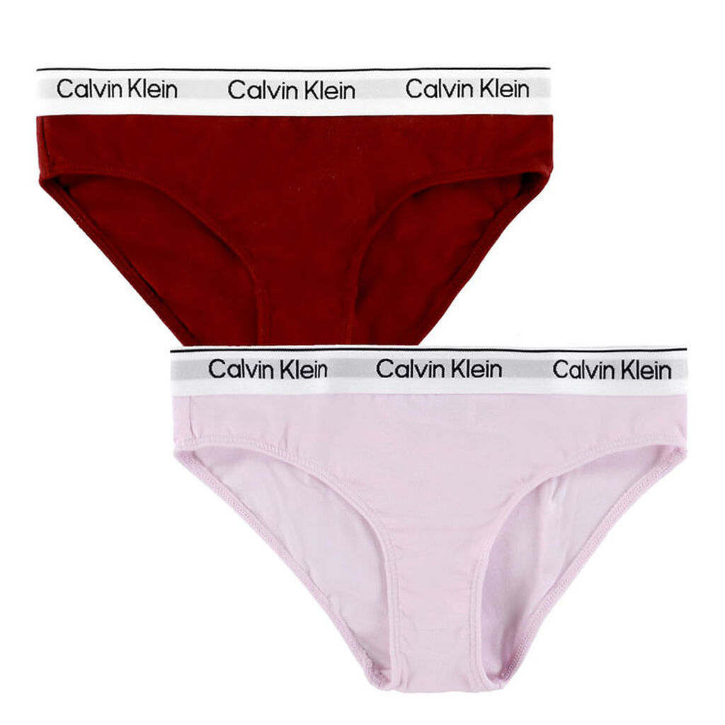 Calvin Klein Trusser - 2-pak - Light Lilac/Raspberry Chocolate
