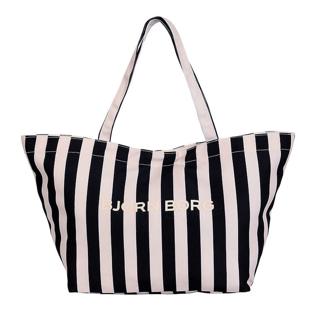 Björn Borg Shopper - Borg Beach Tote M - Black Beauty