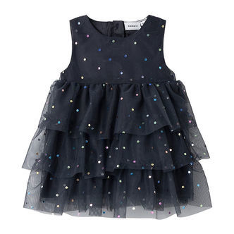 Name It Kjole - NbfRasille - India Ink
