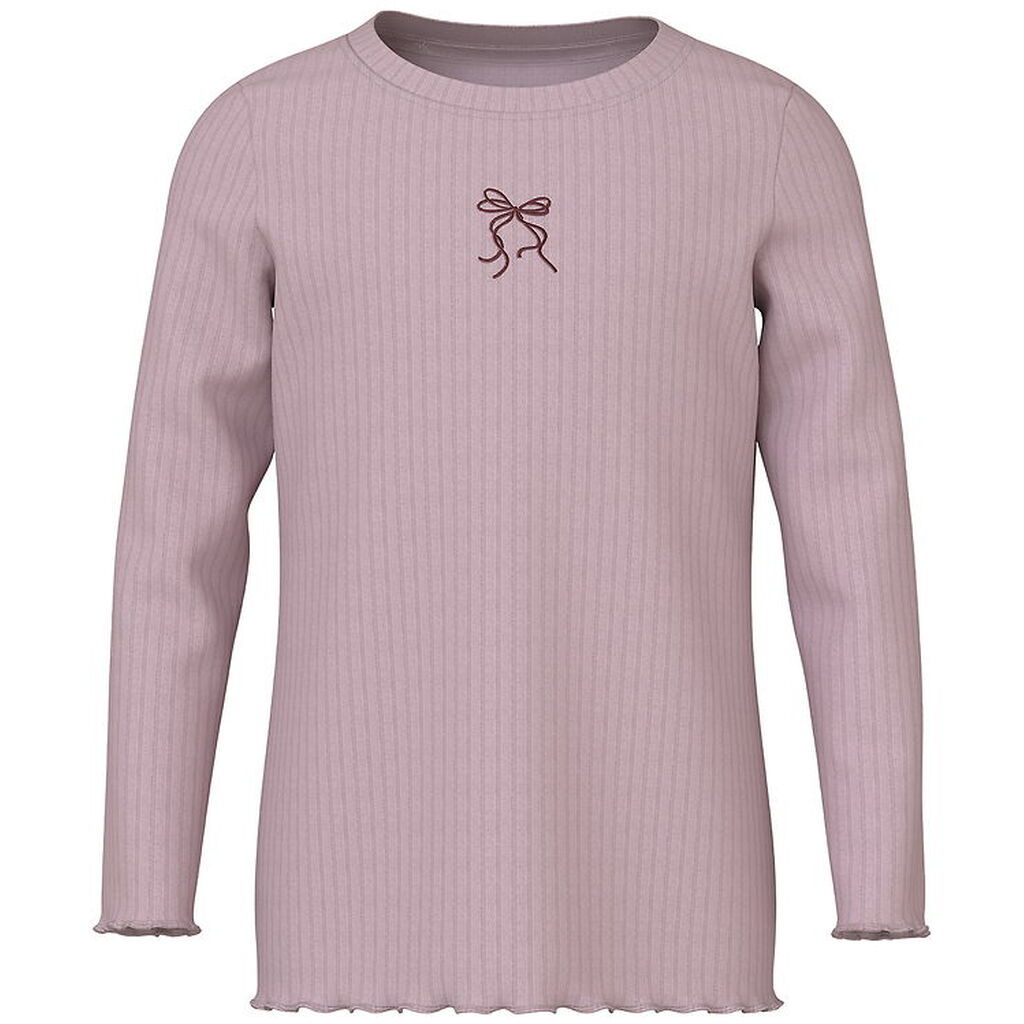 Name It Bluse - NmfVemma - Keepsake Lilac/Bow Embroidery