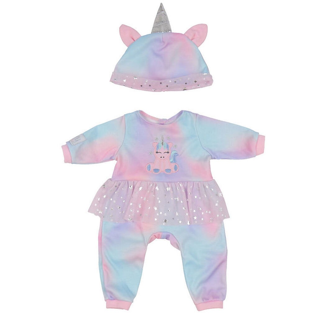 Tiny Treasures Dukketøj - Magic Unicorn All-In-One
