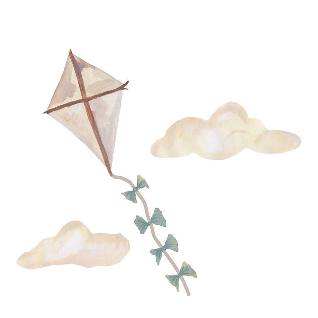 That's Mine Wallstickers - Drage - Lille - Beige