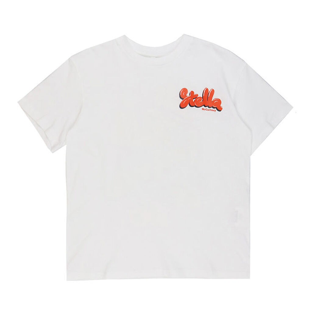 Stella McCartney Kids T-shirt - Hvid m. Print