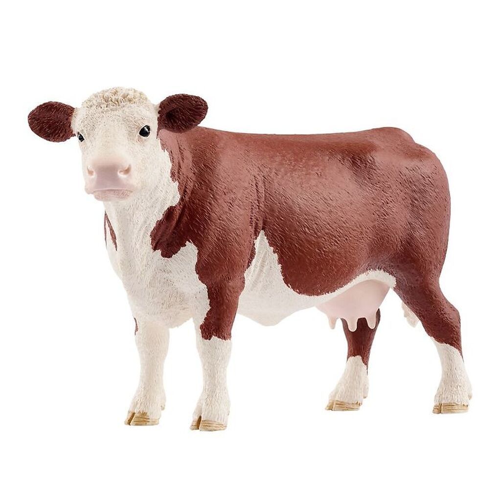 Schleich Dyr - Hereford Ko - H: 7 cm 13867