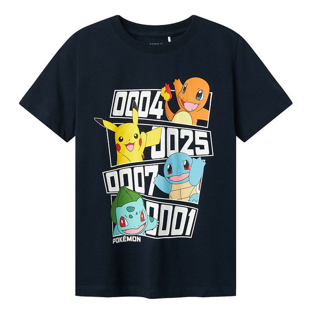 Name It T-Shirt - Noos - NkmDazz Pokémon - Dark Sapphire m. Prin