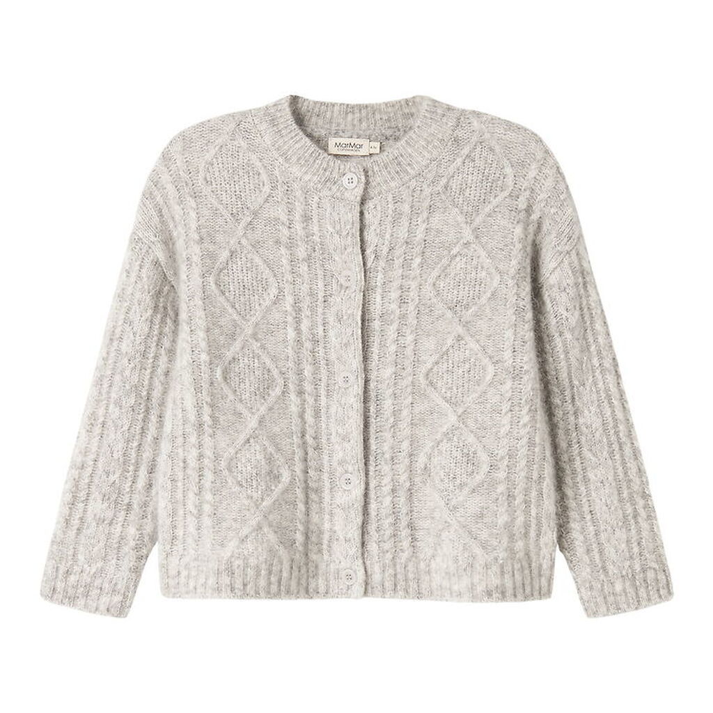 MarMar Cardigan - Uld - Morning Dew Mel.ange