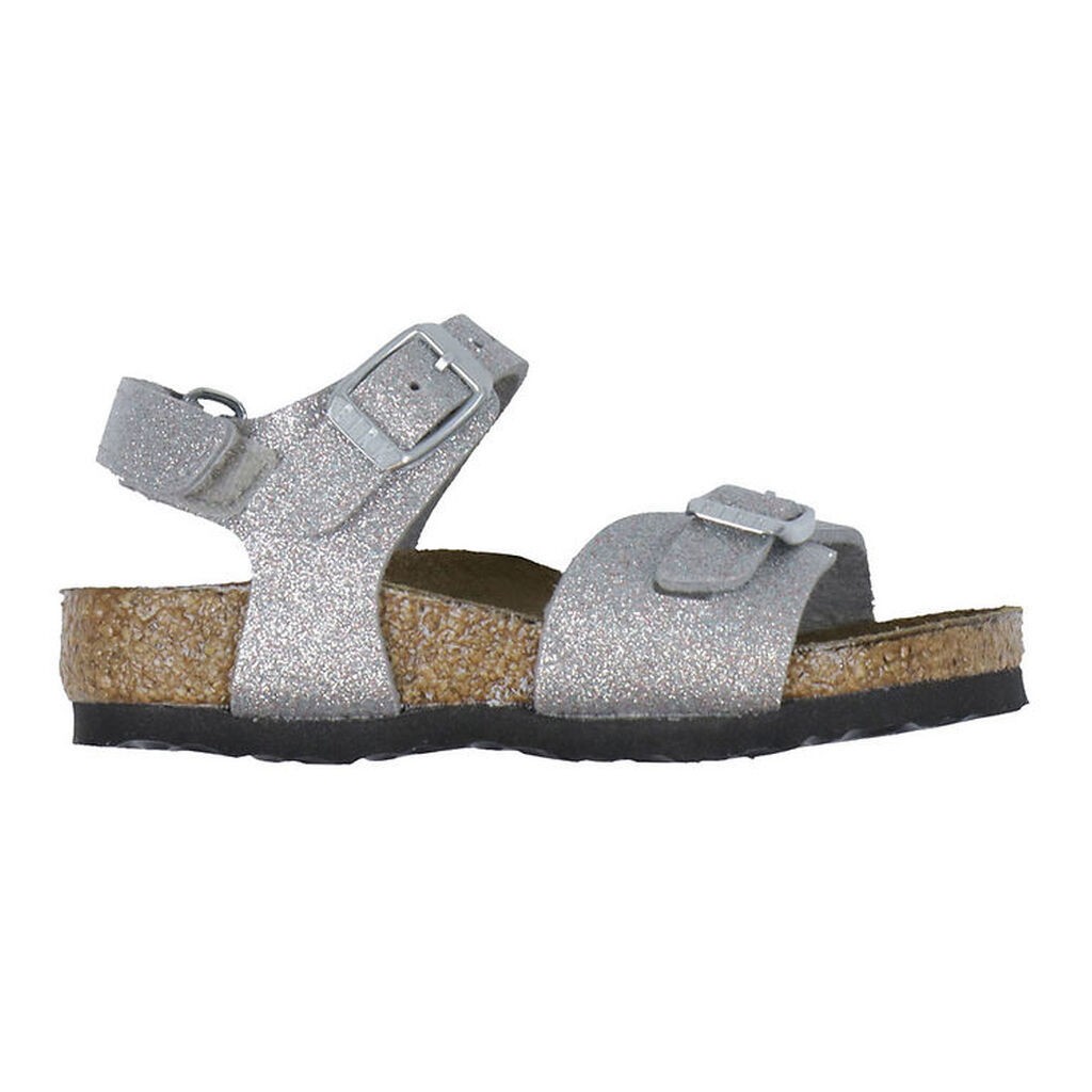 Birkenstock Sandaler - Rio AS Kids - Sparkling Silver
