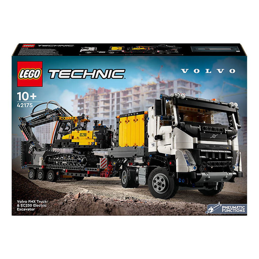 LEGOÂ® Technic - Volvo FMX-lastbil og EC230... 42175 - 2274 Dele