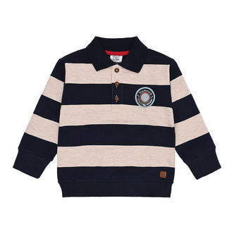 Hust and Claire Sweatshirt - HCSejer - More Navy m. Striber