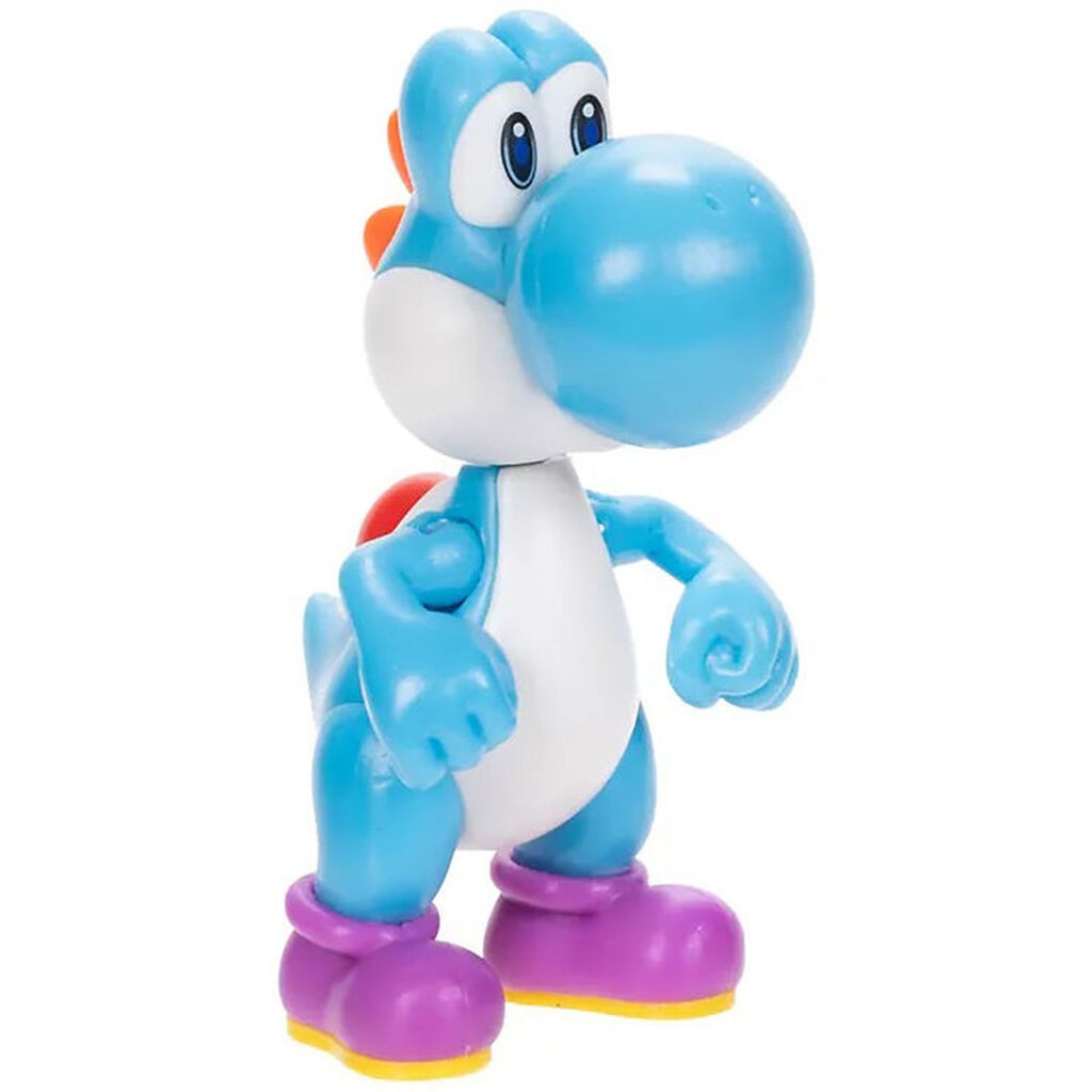 Super Mario Figur - 6 cm - Light-Blue Yoshi