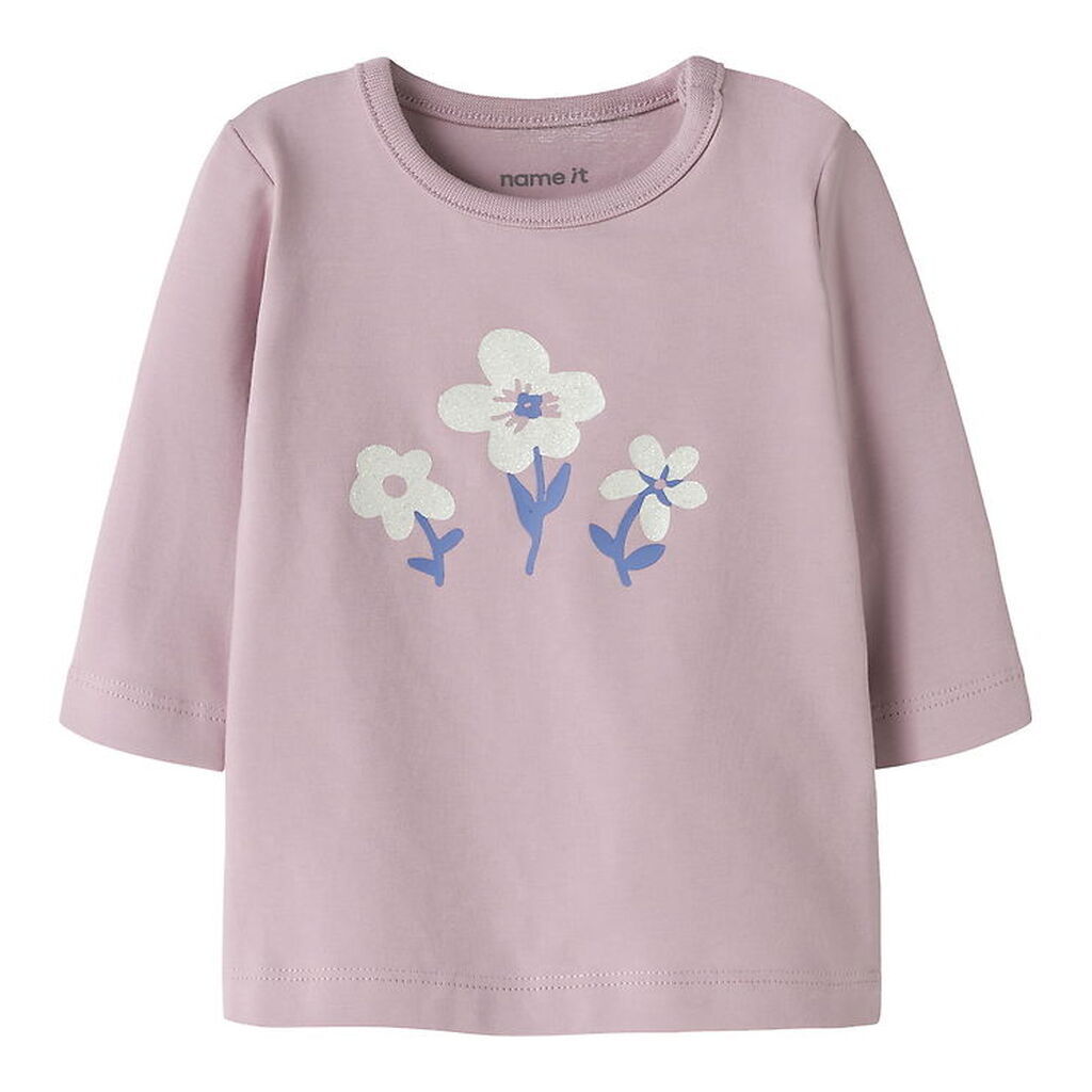 Name It Bluse - NbfVubie - Dawn Pink/Flowers