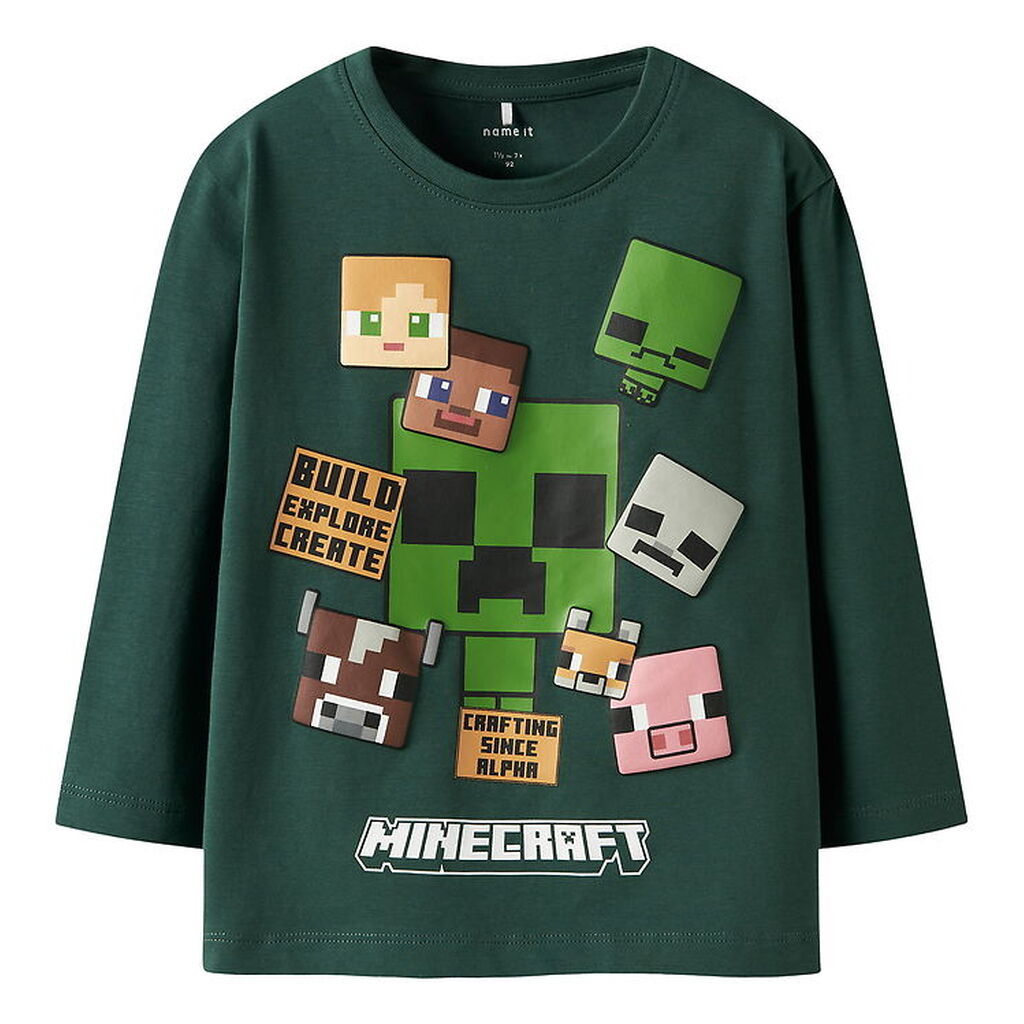 Name it Bluse - NmmNyle - Minecraft - Bistro Green