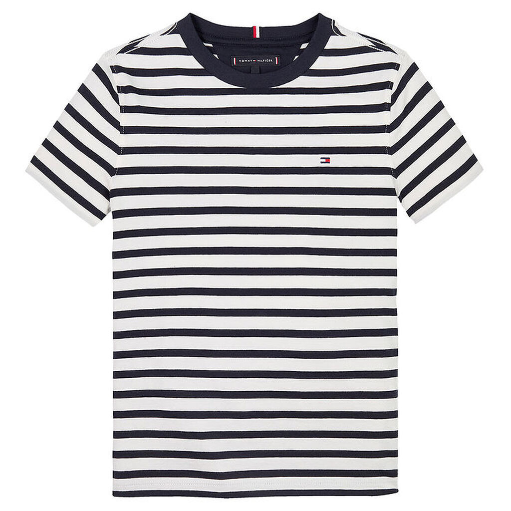 Tommy Hilfiger T-shirt - Essential - Dark Night Navy/White Breto