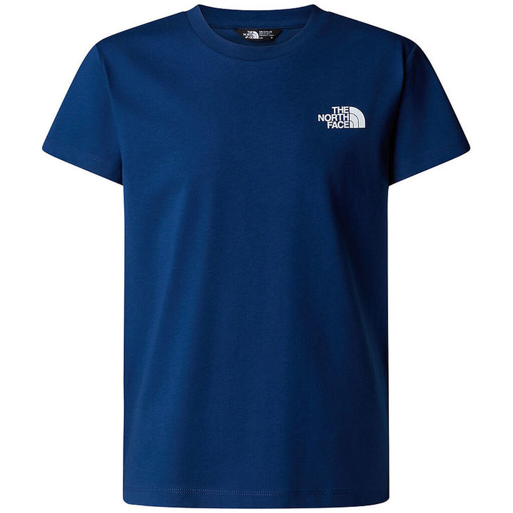 The North Face T-shirt - Box - Estate Blue m. Lyseblå