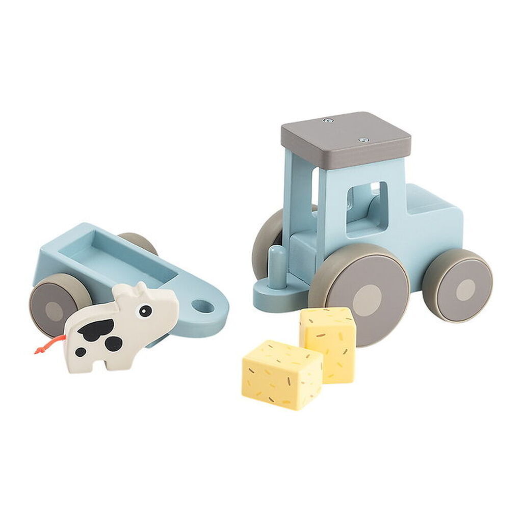 Done by Deer Traktor - Træ - Dotti - Tiny Farm - Blå