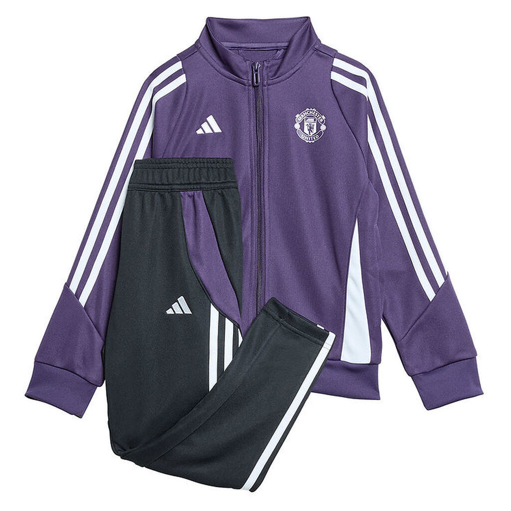 adidas Performance Træningssæt - MUFC TK SUIT I - Aurplu/Sort