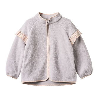 Wheat Fleecejakke - Teddy - Ellena - Lavender Rain