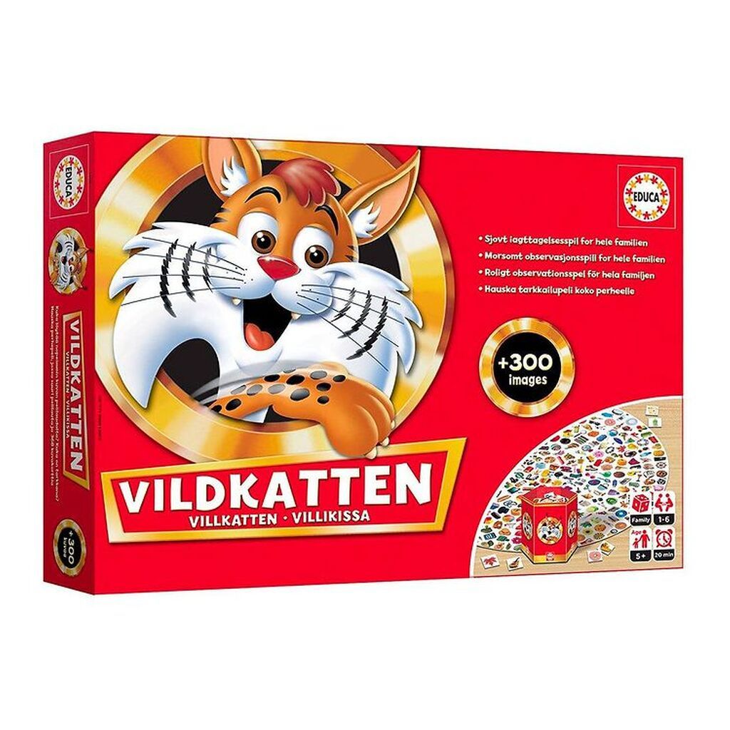 Educa Brætspil - Vildkatten Classic 300