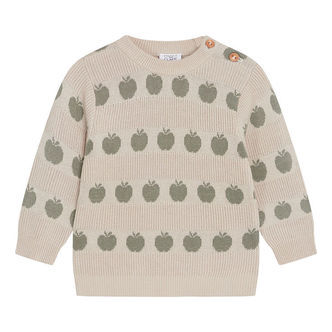 Hust and Claire Bluse - Strik - Bambus - Pos - Seagrass