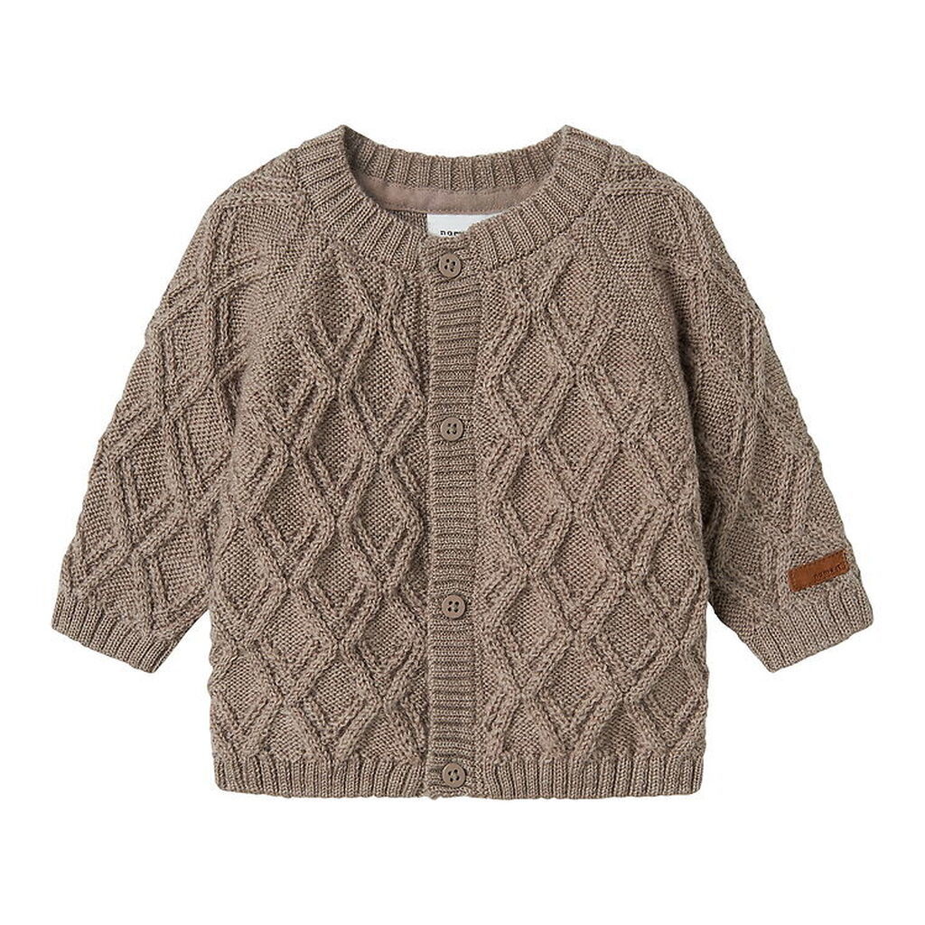 Name It Cardigan - Uld - Strik - NbnWruni - Satellite