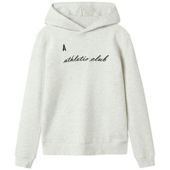 LMTD Hættetrøje - NlmNaclub - Lysegråmeleret m. Print