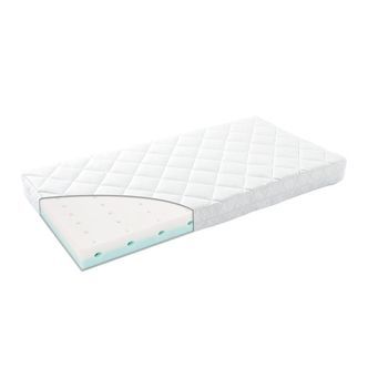 Leander Madras - Linea/Luna - Comfort - 120x60 cm - Hvid