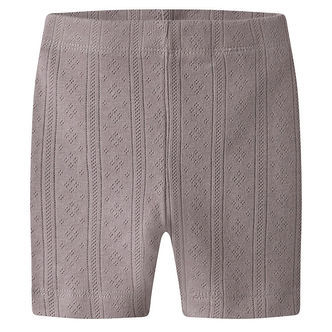 Name It Cykelshorts - NmfJsilke - Purple Dove m. Hulmønster