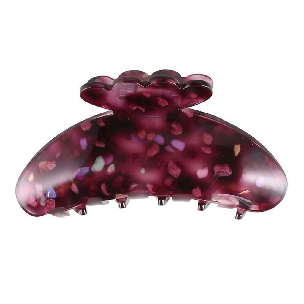 By Stær Hårklemme - Asta - 10x5 cm - Lilla / Rosa Mix