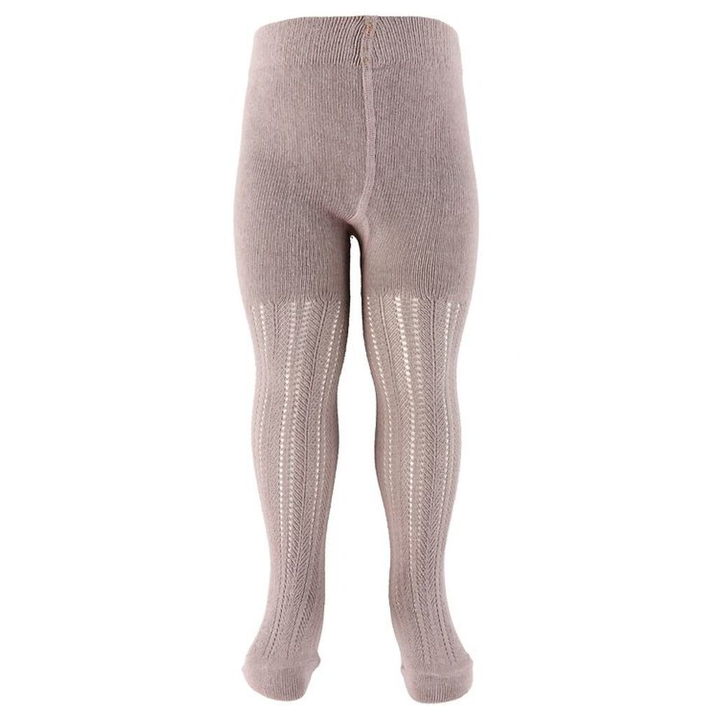 MarMar Strømpebukser - Noos - Airy Purple m. Hulmønster