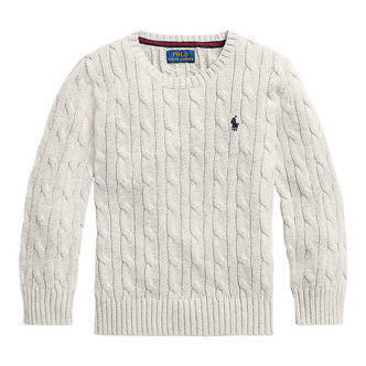 Polo Ralph Lauren Bluse - Strik - Hvid