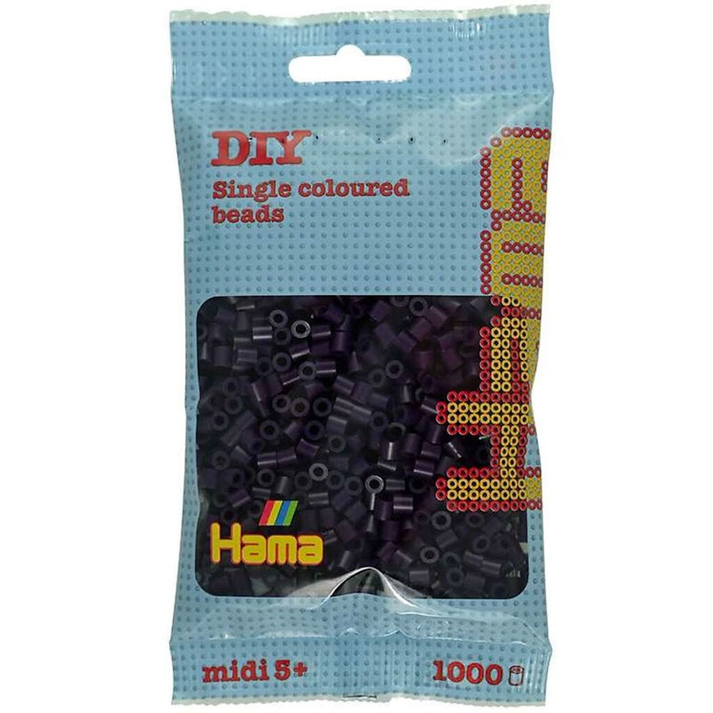 Hama Midi Perler - 1000 stk. - 108 Aubergine
