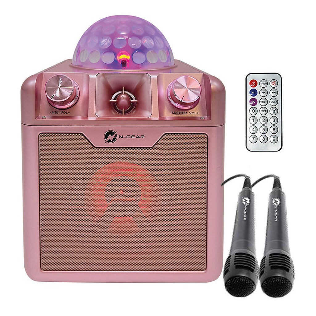 N-GEAR Karaoke Højtaler - Bluetooth Disco Block 410 - Space Pin