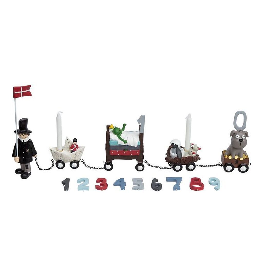 Kids by Friis Fødselsdagstog - 45 cm - Eventyr Dreng