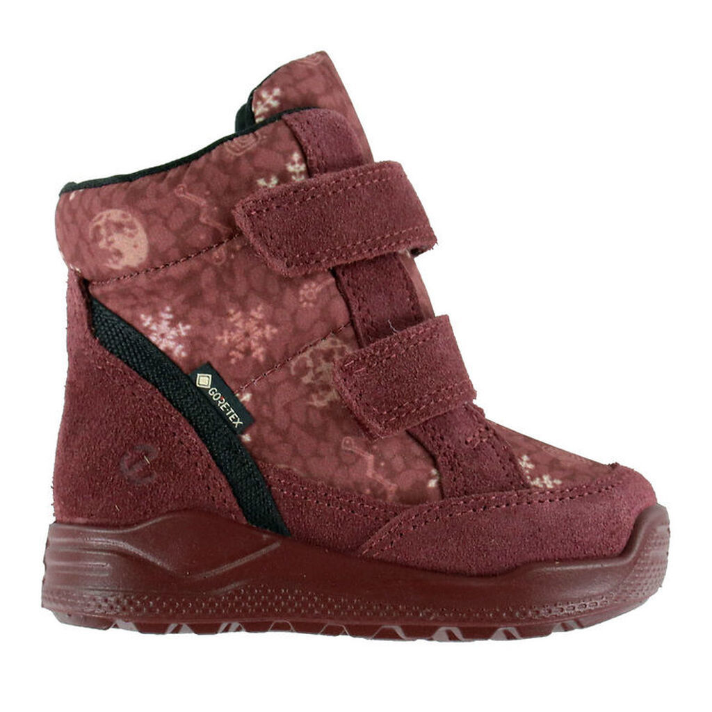 Ecco Vinterstøvler - Tex - Urban Mini I High - Dark Ruby/Snowfla