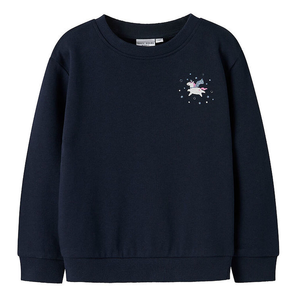 Name It Sweatshirt - NmfVasacha - Navy Blazer/Unicorn