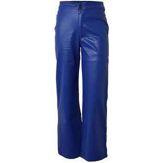 Hound Bukser - Imiteret Skind - Wide - Cobalt Blue