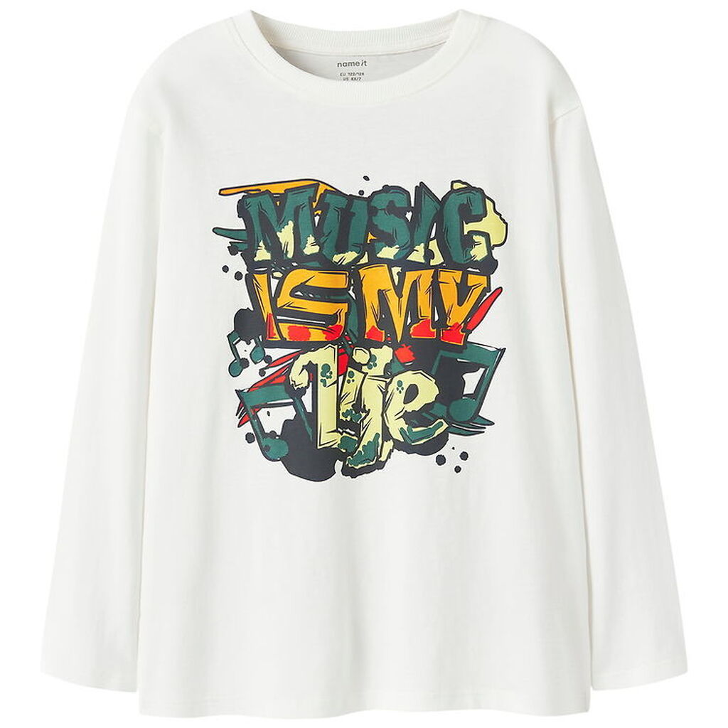 Name It Bluse - NkmVeldo - Cloud Dancer/music