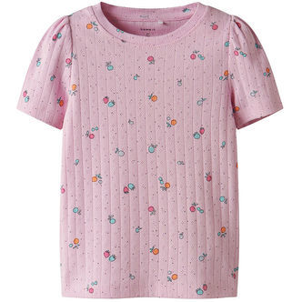 Name It T-shirt - NmfHamanda - Sweet Dreams m. Hulmønster