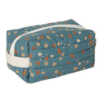Fabelab Toilettaske - Quiltet - Blue Spruce/Cobblestone