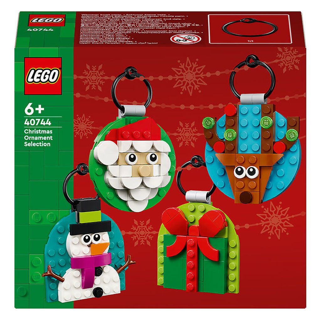 LEGOÂ® Julepynt - Dekorationer til ophængning - 40744 - 153 Dele