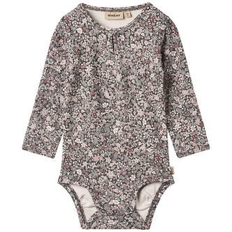 Wheat Body l/æ - Liv - Purple Stone Flowers