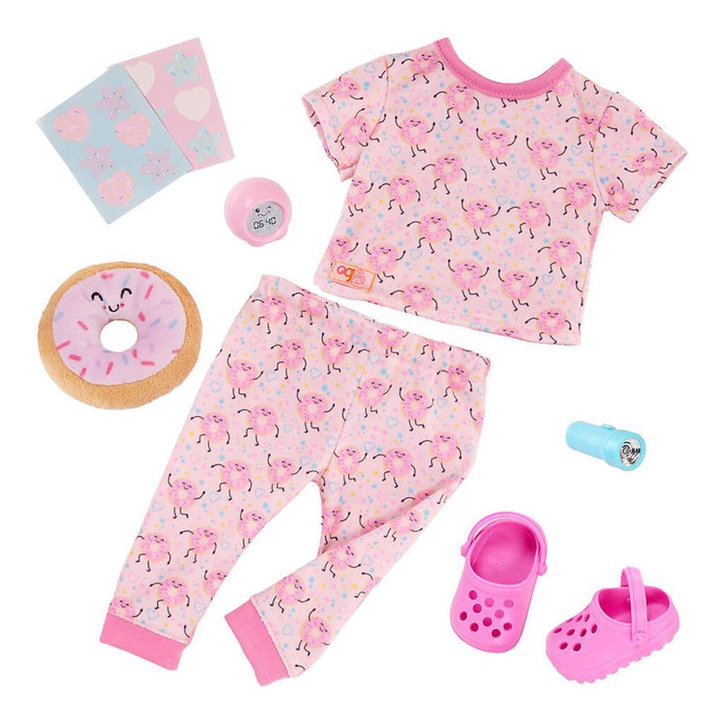 Our Generation Dukketøj - Deluxe Pyjamas Donut