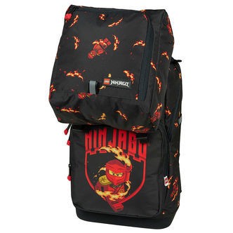 LEGOÂ® Ninjago Skoletaskesæt - Optimo - Kai - 20 L - Sort