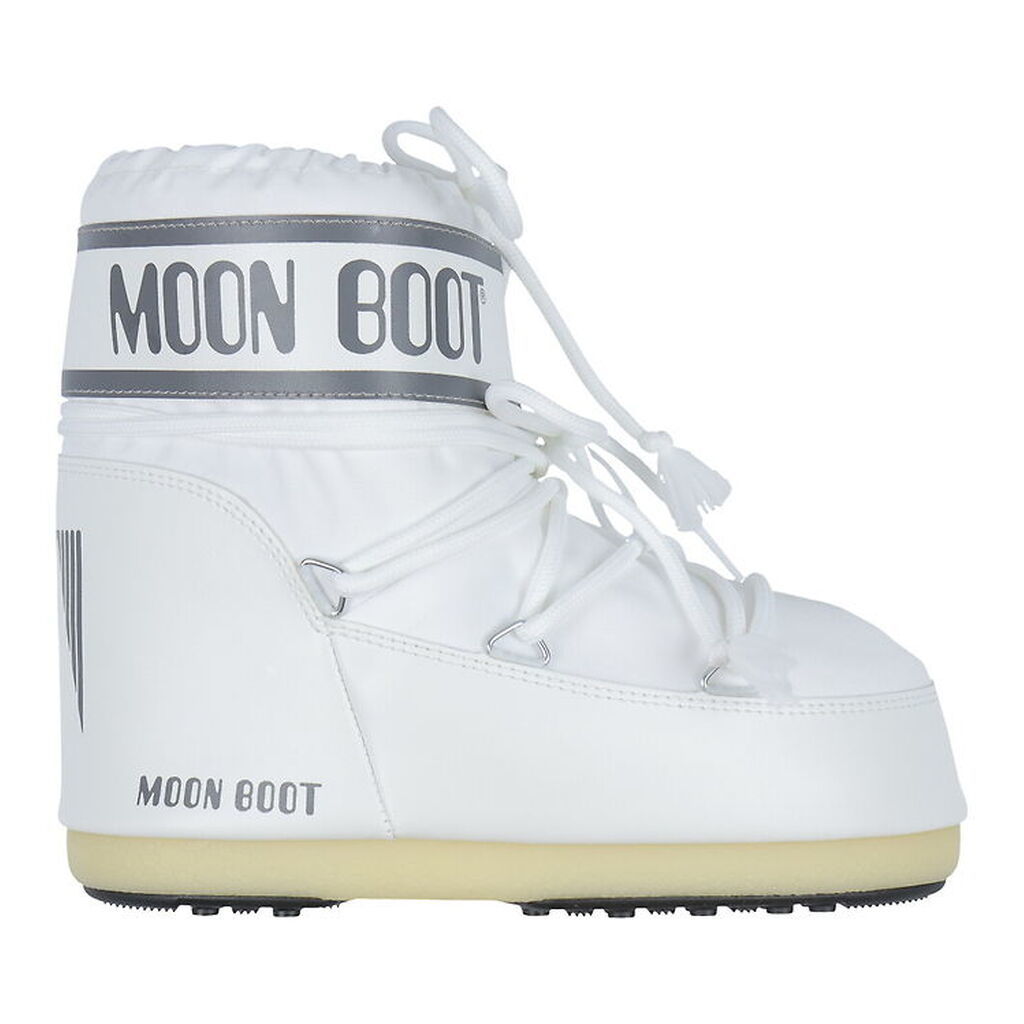 Moon Boot Vinterstøvler - Icon Low Nylon - Hvid Mono